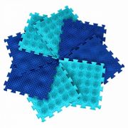 Коврик массажный ортопедический «ОРТО ПАЗЛ», Микс «Тропа Здоровья»