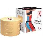 Кинезио Тейп Перфорированный BBTape LYMPH TAPE 5см*5м (Бежевый)
