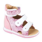 TW-174-4 Сандалеты ортопедические (цв. розово-белый)