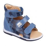 TW-174-6 Сандалеты ортопедические (цв. голубой камуфляж)