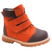 TW-320-6 Ботинки ортопедические утепленные (цв. оранжевый)