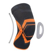 B-103 Бандаж коленного сустава с шарнирами, силикон. кольцом