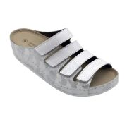 LM-703N.010B Обувь ортопедическая женская, Белый/Милитари