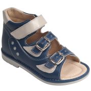 BT 90А-210D.22ВТ Обувь детская (туфли открытые) син/сер