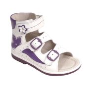 BT 90А-211A.21ВТ Обувь детская (туфли открытые) белый/сирен.