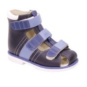ОРТ-80A-006E.12HT Сандалии детские ортопедические Син/голубой