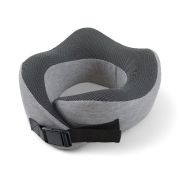 B-002 Подушка для путешествий с эффектом памяти (Светло-Серый)