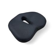 B-006 Подушка на сидение Mini с эффектом памяти 42*33*8см (Черная)